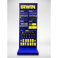 IRWIN – Regál s vrtáky a bity